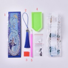 Rhinestone Art Kit - Mermaid Tassel Bookmark Rhinestone Art Kit - Mermaid Tassel Bookmark