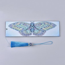 Rhinestone Art Kit - Large Butterfly Tassel Bookmark Rhinestone Art Kit - Large Butterfly Tassel Bookmark