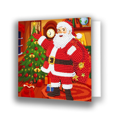 Rhinestone Art Kit - Christmas Cards