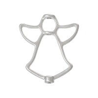 Angel Bead Frame - Silver Tone Angel Bead Frame - Silver Tone