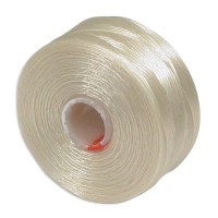 S-Lon Beading Thread - Cream S-Lon Beading Thread - Cream