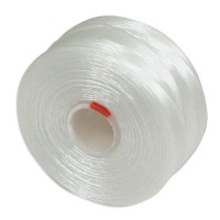 S-Lon Beading Thread - White S-Lon Beading Thread - White
