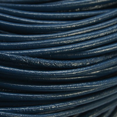 Leather Cord - BLUE