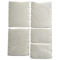  Card Embroidery Templates - Geometrics Set 1