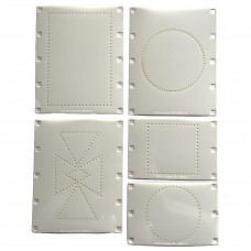  Card Embroidery Templates - Geometrics Set 1