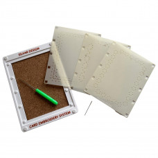 Card Embroidery System Board & Template Starter Pack