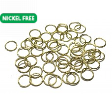 8mm Jump Ring - Gold Tone