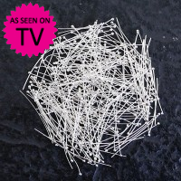 Silver Tone Ball Headpins - 250 Pack