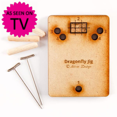 Macrame Dragonfly Jig With Pins