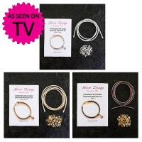 Christmas Star Cubic Zirconia Bracelet Collection (Makes 18)