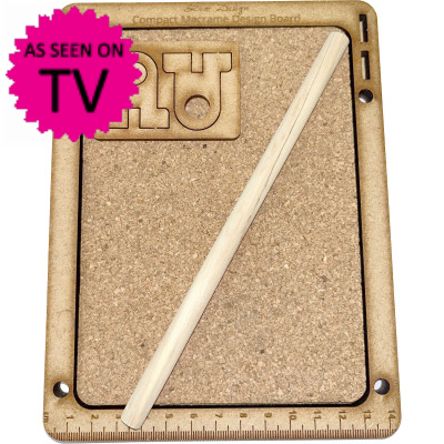 Compact Macrame Design Board With T-Pins Compact Macrame Design Board With T-Pins