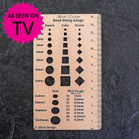 Acrylic Bead Sizing Gauge