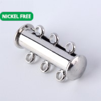 3 Loop Magnetic Sliding Catch – Silver Tone